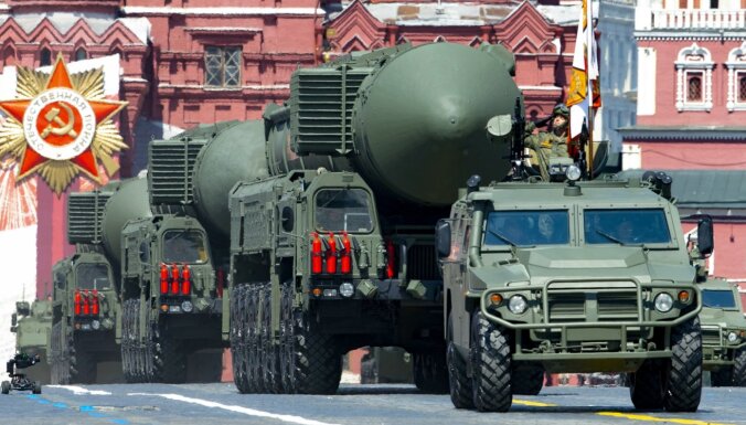 Raidījums: Krievijas kodolspēkos kustības nav novērotas