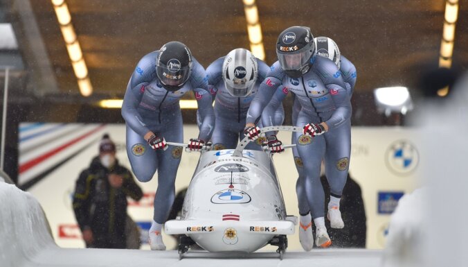 Latvijas bobslejisti nedosies uz PK pirmajiem posmiem Ziemeļamerikā