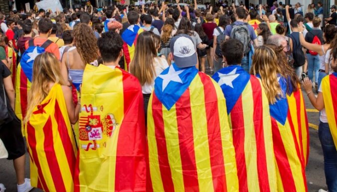 Акции сторонников независимости Каталонии переросли в беспорядки