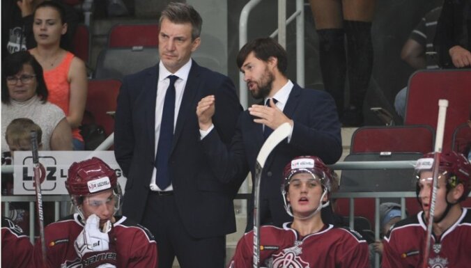 Rīgas 'Dinamo' Sanda Ozoliņa vadībā iesāk 'rožu kāzu' sezonu KHL