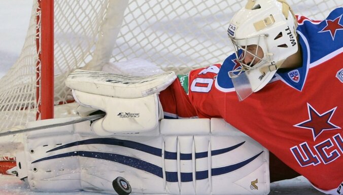 Maskavas CSKA hokejisti sasniedz jaunu KHL uzvaru rekordu