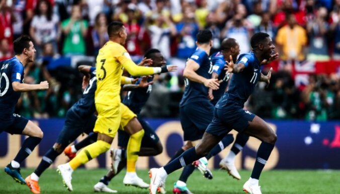 Франция обыграла Хорватию в финале с шестью голами и взяла Кубок мира