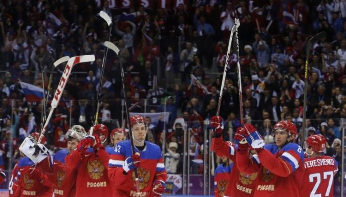 IIHF no Krievijas pieprasījuši WADA ziņojumā pieminēto 14 hokejistu vārdus