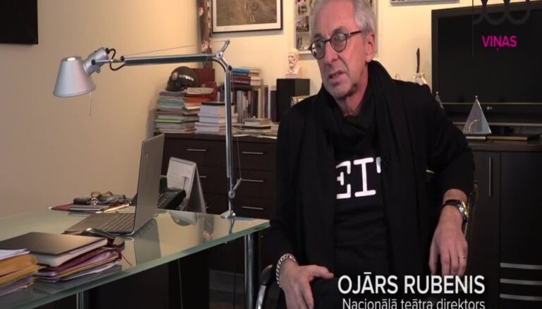 Ojārs Rubenis par savu mīlestību pret sievu