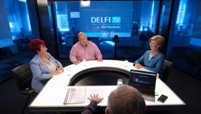 Par ko balsot? 'Delfi TV ar Jāni Domburu' atbild 'No sirds Latvijai'