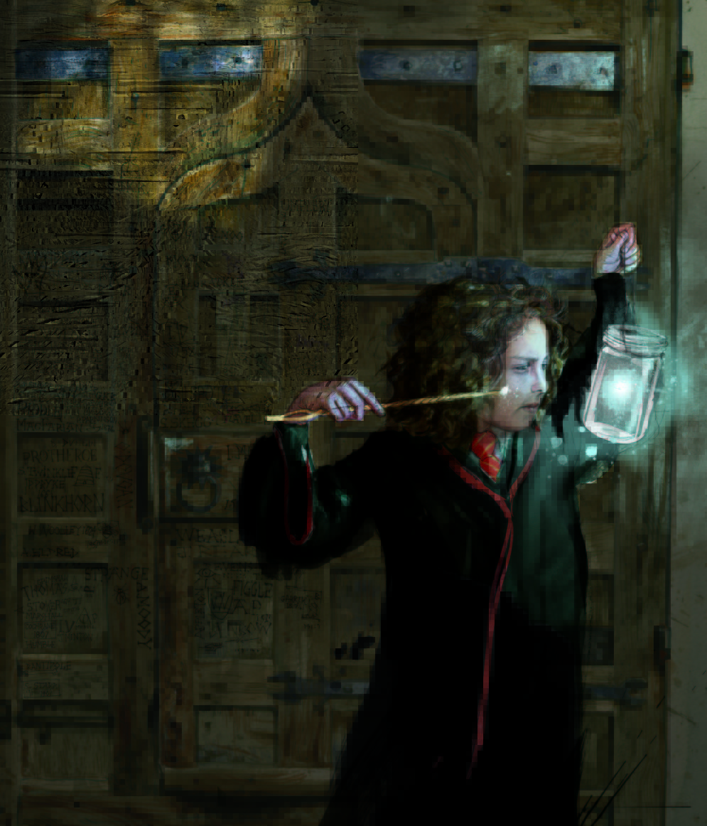 Вот иллюстрации из первого полноцветного (110 картинок!) издания "Гарри Поттера"