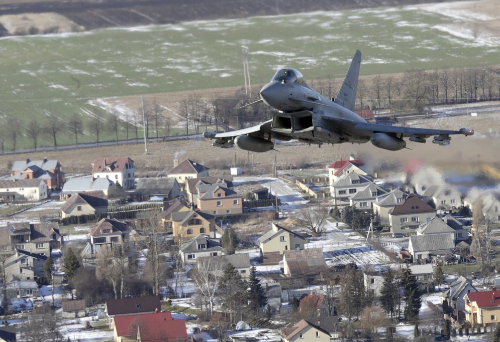 Лучший вид на этот город: фото истребителей НАТО над странами Балтии