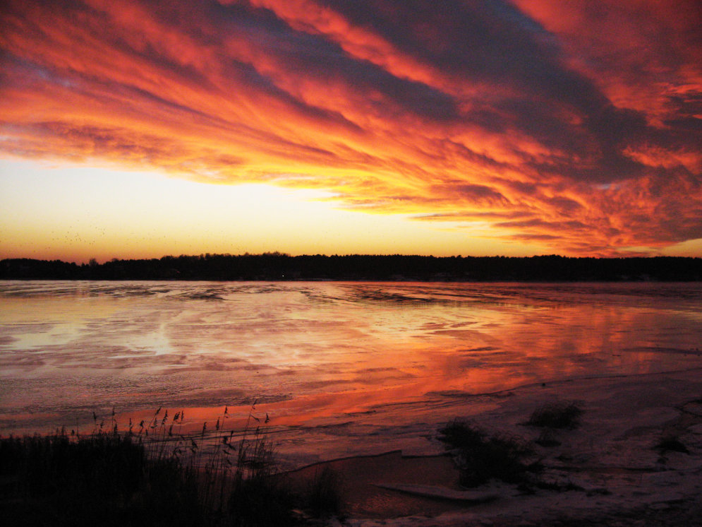 Мы любим Латвию, а это наши прекрасные закаты! 16 лучших фотографий читателей Tchk.lv