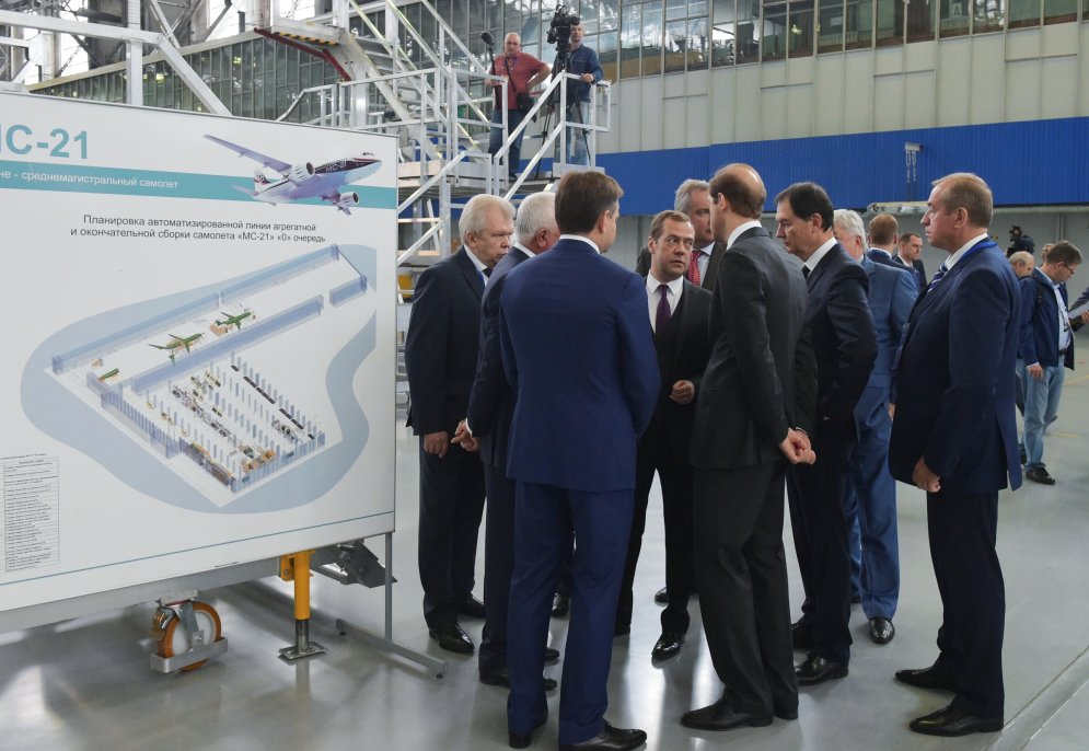 Новый русский пассажирский самолет МС-21 — "кузькина мать" для Boeing и Airbus