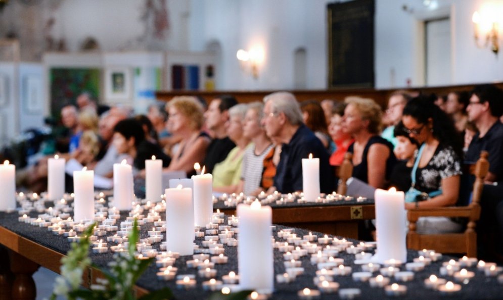 'MH17' upuru sagaidīšana Nīderlandē