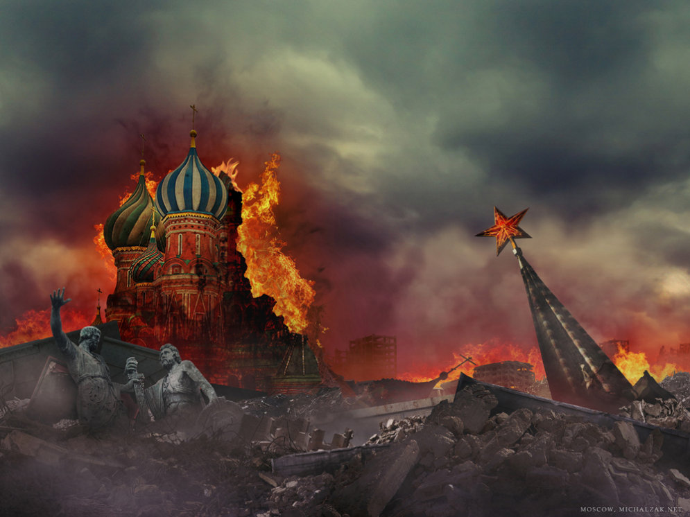 Визуализация: Рига, Москва и иные столицы после третьей мировой войны