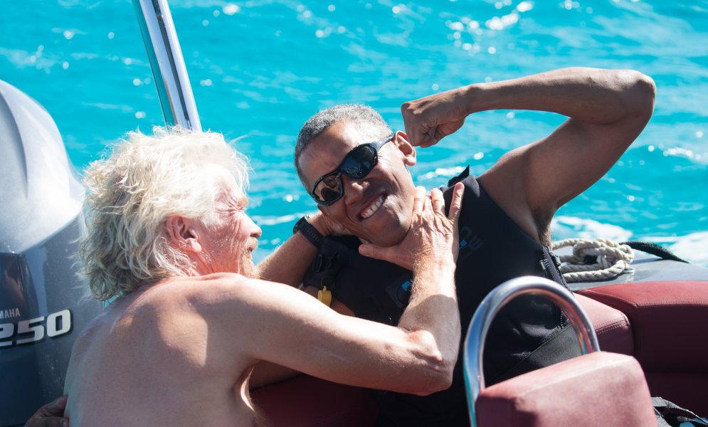 "Я свободен"! Появились первые фотографии с отдыха Барака Обамы на райских островах