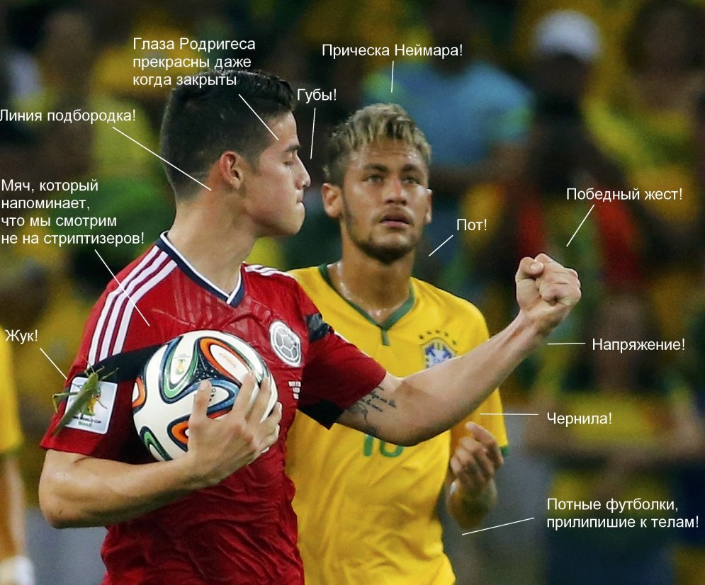 11 причин, почему это лучшая фотография чемпионата мира по футболу в Бразилии