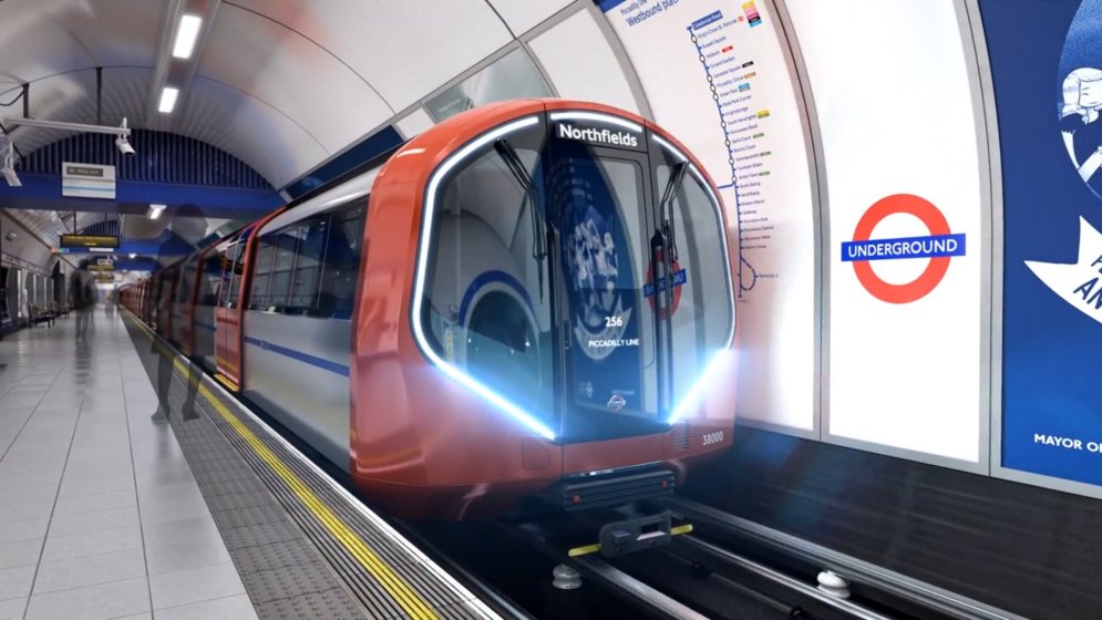 Новые вагоны лондонской подземки похожи на космические корабли (видео)