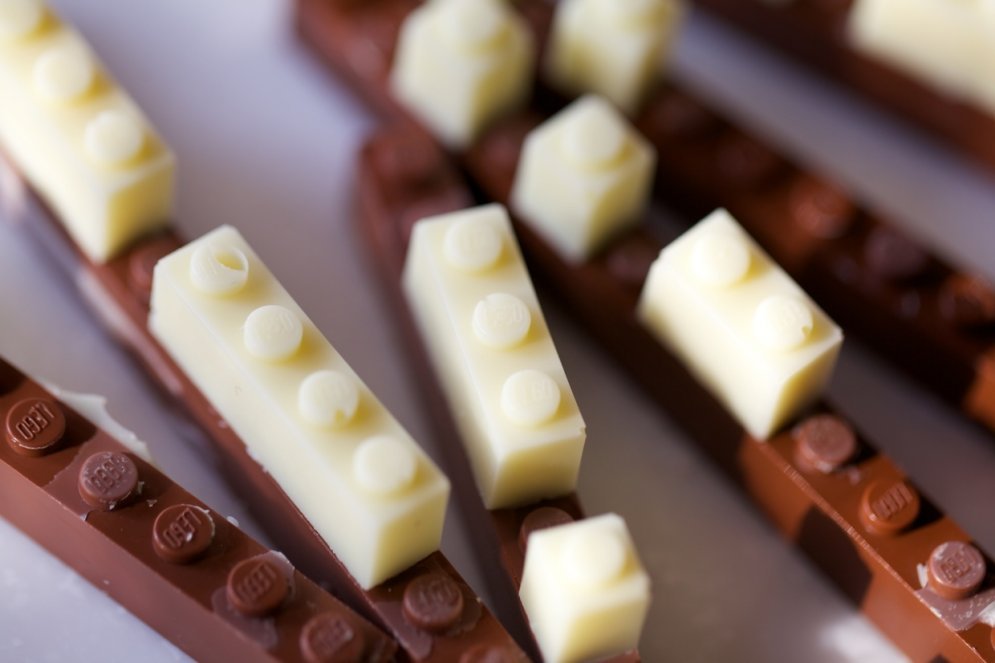 Atslēga uz izdevušos bērnību - šokolādes 'Lego'