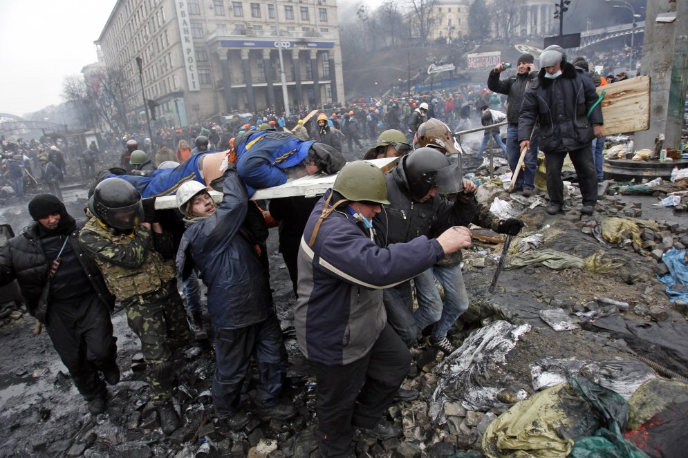 Фотографии 2014 года: боль и страдания на Украине