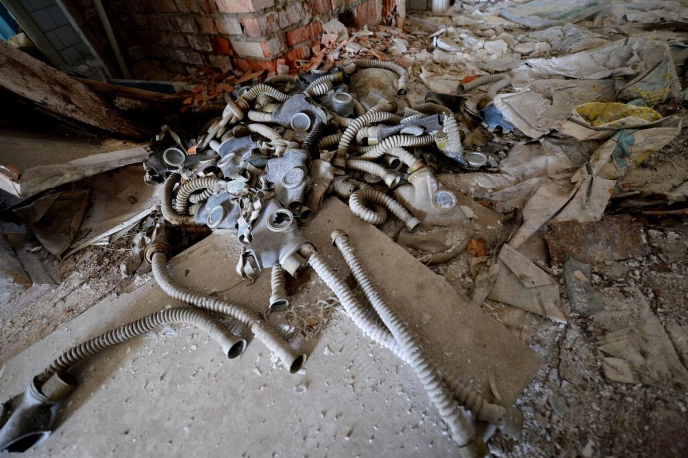 Kā izskatās pamests ciems netālu no Černobiļas avārijas vietas