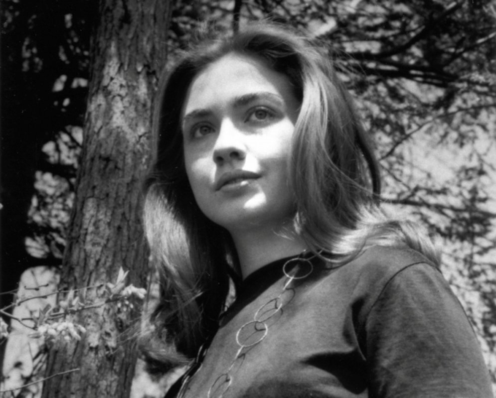 Vēsturiski foto: Hilarija Klintone koledžas gados