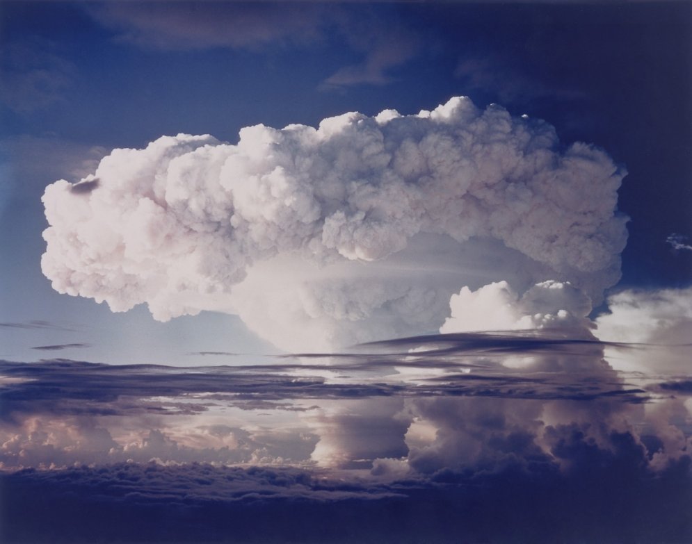 Arhīva foto: Retro atombumbu izmēģinājumi piecdesmitajos gados