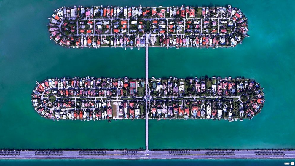 Семь невероятных спутниковых фотографий Земли