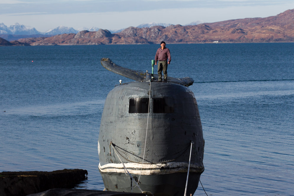 73-летний пенсионер 20 лет строил 62-тонного "кита" и переплывет на нем Атлантику