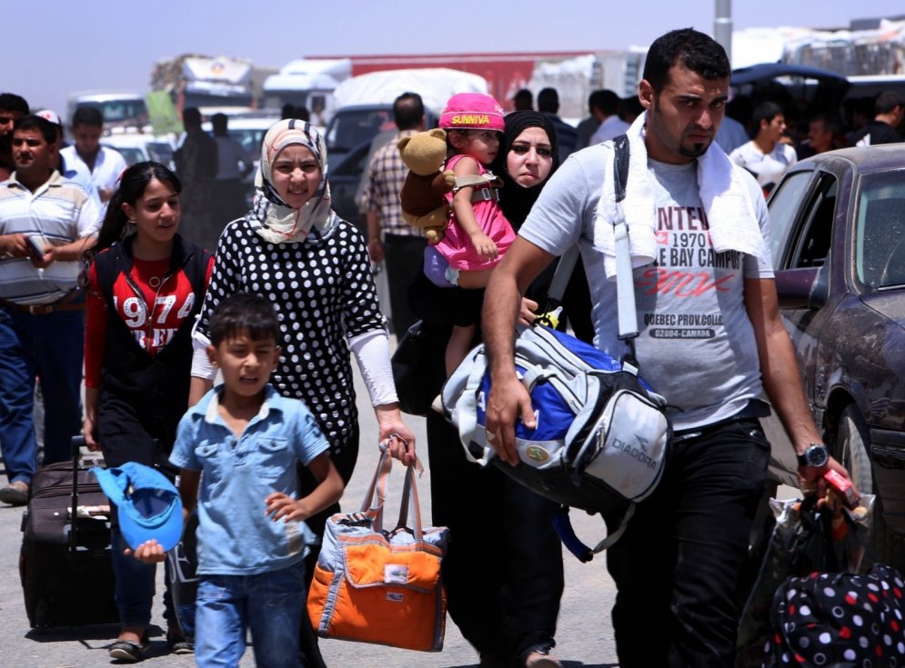 Irākas bēgļu tūkstoši