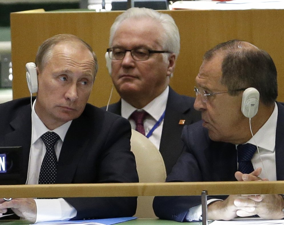 15 сильных фото с исторического выступления Владимира Путина в ООН