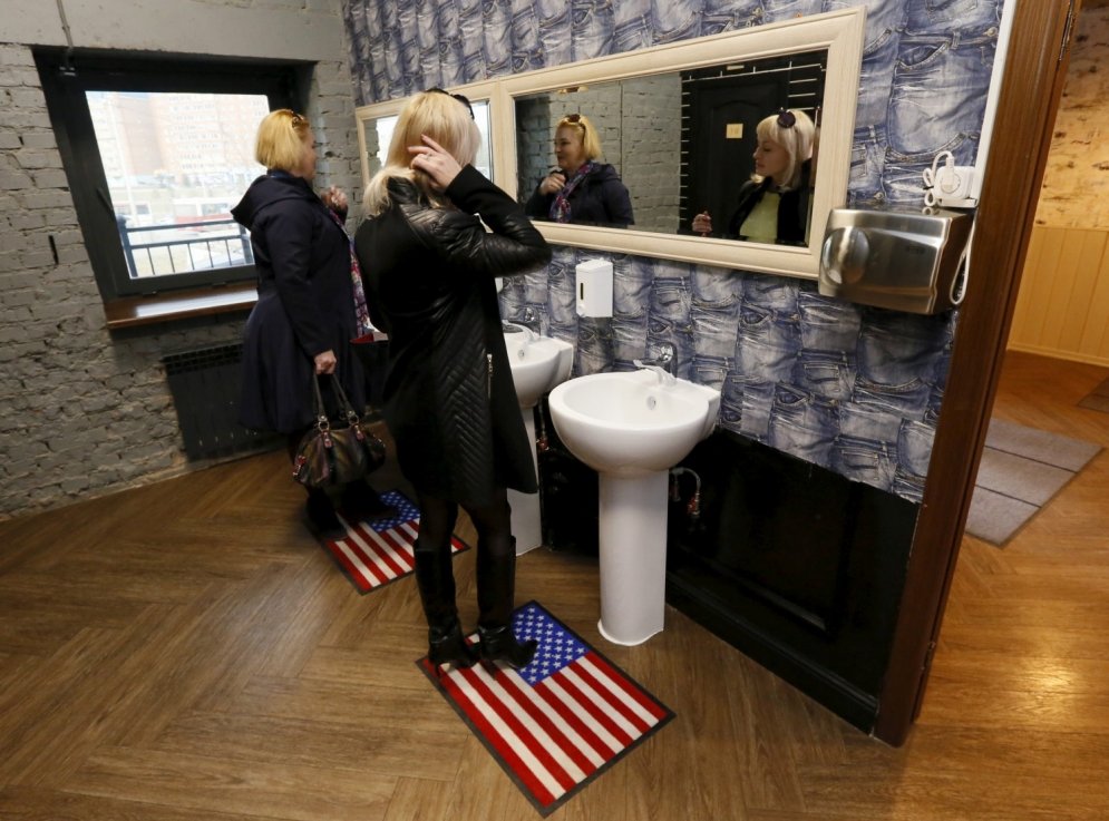 Krasnojarskā atvērta kafejnīca, kas liktu Putinam no laimes raudāt