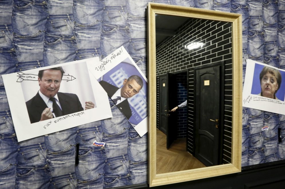 Krasnojarskā atvērta kafejnīca, kas liktu Putinam no laimes raudāt