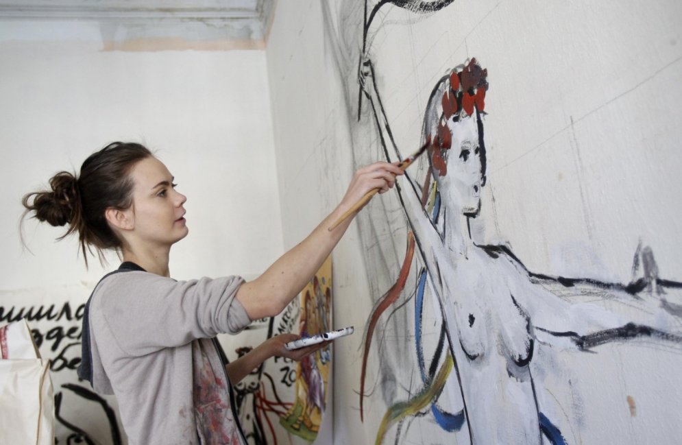 'Femen' kustības galvenās darbojošās personas