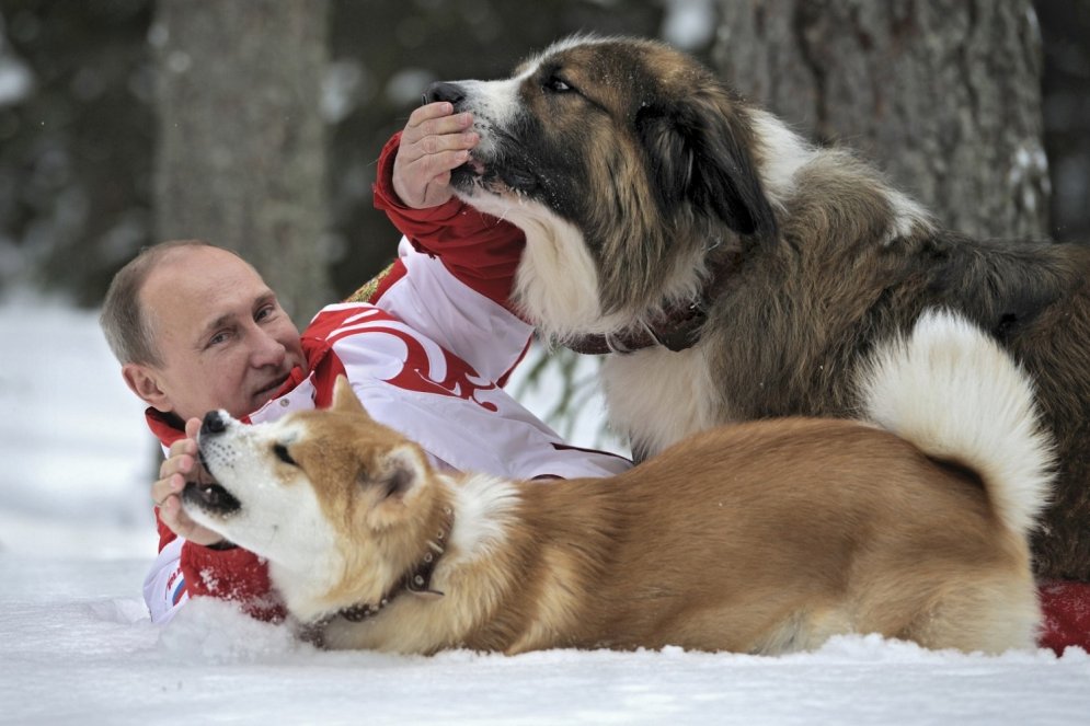 Putinam – 63: kā viņš izskatās kopā ar dažādiem zvēriem