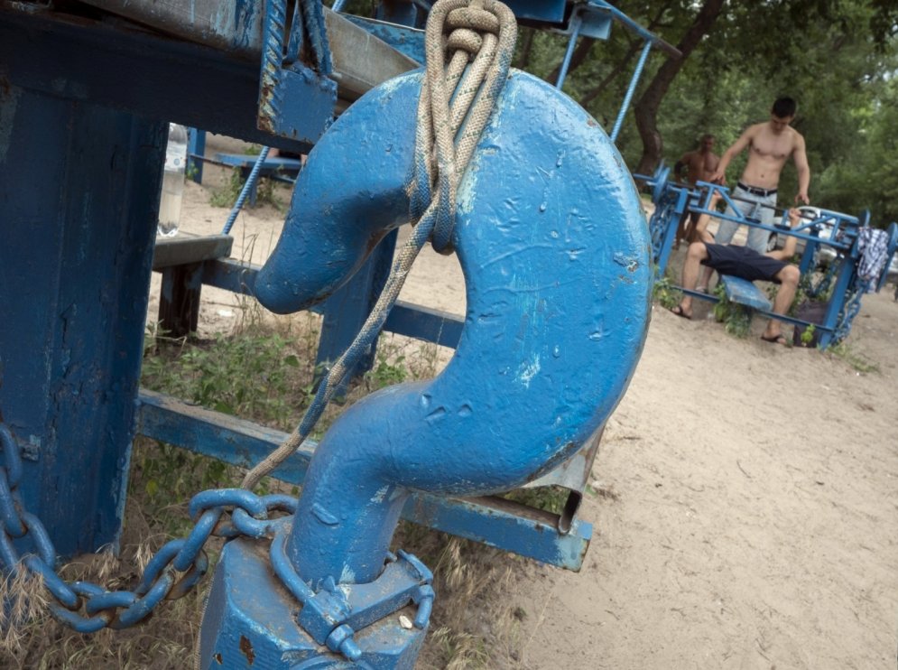 Kačalka – vieta, kur Dņepras krastā rūdās skarbie ukraiņu mužiki