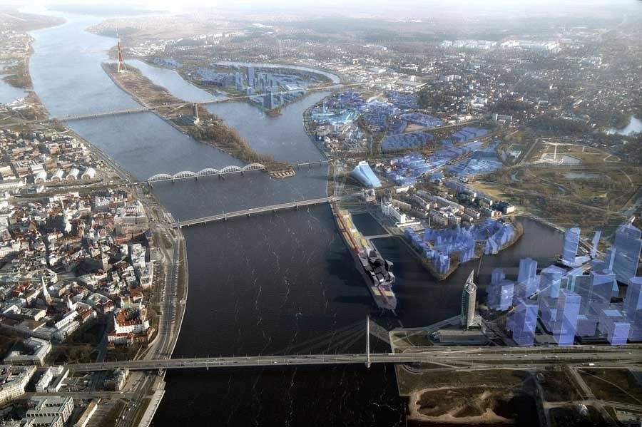 Grandiozi Rīgas apbūves projekti, kas nav realizēti