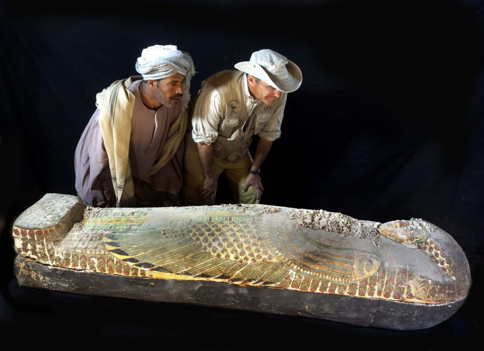 Только найденной египетской мумии 3600 лет, а как новенькая