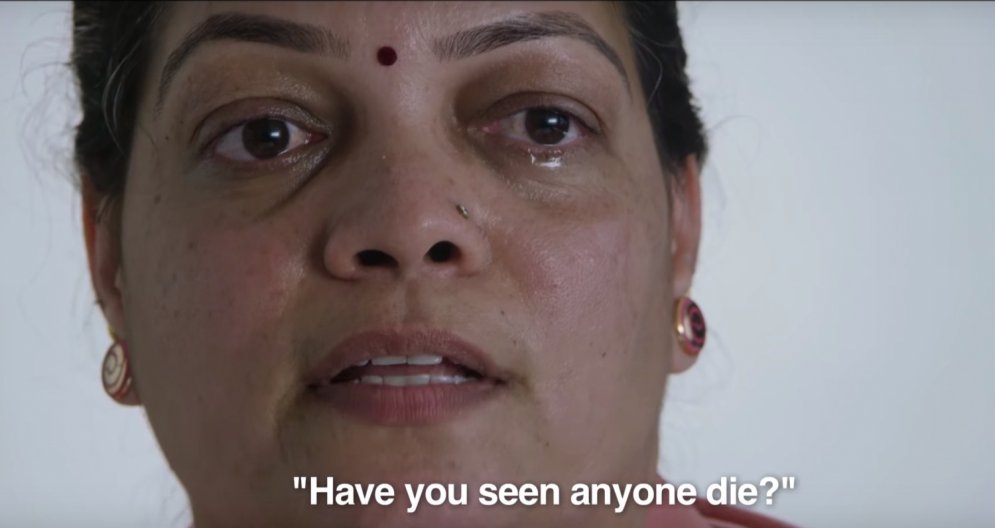 Indiešu māsiņas atklāj aizkustinošus mirstošo pacientu pēdējos vārdus