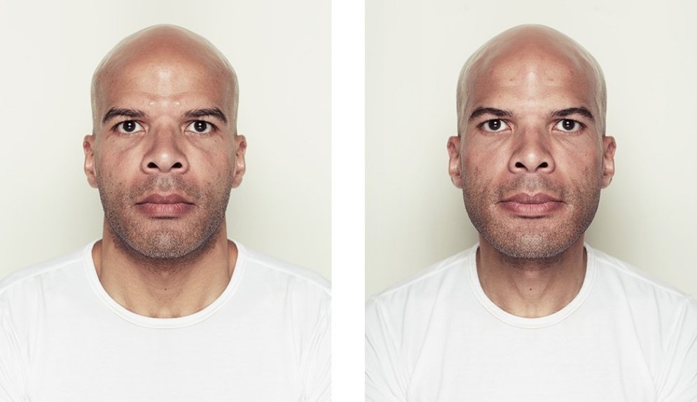 Kā izskatītos, ja cilvēkiem būtu pilnīgi simetriskas sejas