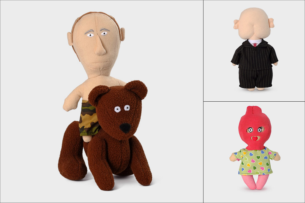 Полит-игрушки для взрослых: личный карманный Путин, взяточник "Жора с ушами" и другие