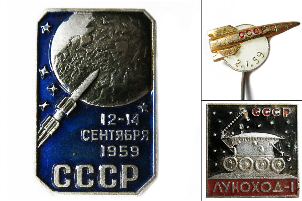 "Поехали!": 15 до боли знакомых советских значков на тему покорения космоса