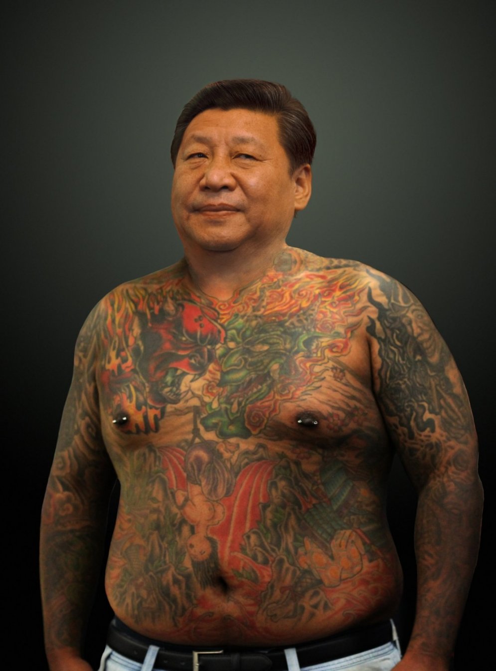 Vai tu par mani balsotu? Pasaules līderi tetovētu frīku lomā