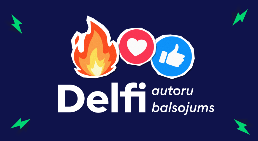 Balso par "Delfi" autoru un nosaki, kurš saņems auditorijas simpātijas balvu!