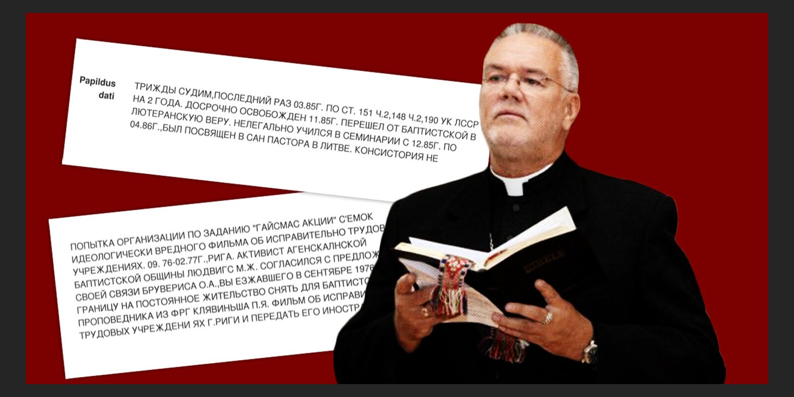 'Maisi vaļā': mācītājs Ludviks par safabricēto lietu un VDK iefiltrēšanos: 'Bijām naivi un pārdroši'