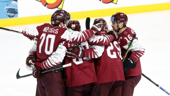 Latvijas hokeja izlase aizvadīs svarīgu spēli pret Norvēģiju