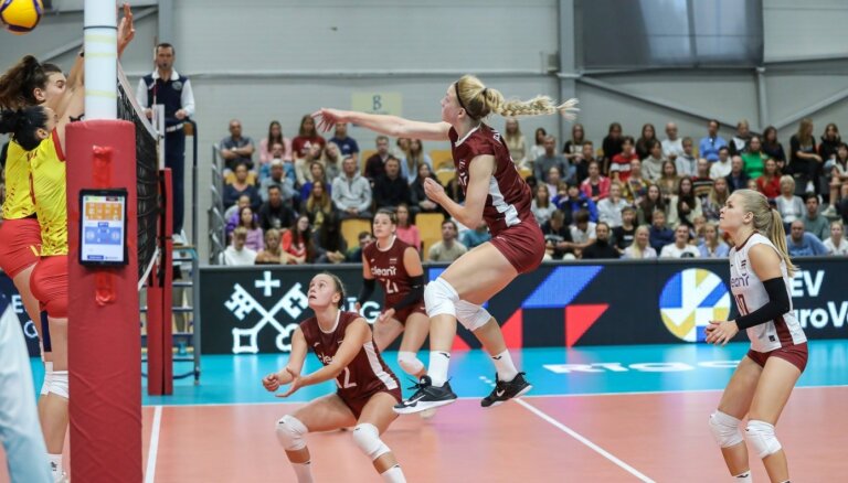 Latvijas sieviešu volejbola izlase Sudraba līgas izbraukumu turpinās tādā pašā sastāvā