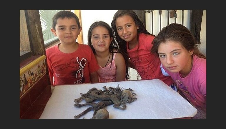 Bērni Čīlē atraduši divu čupakabru līķus