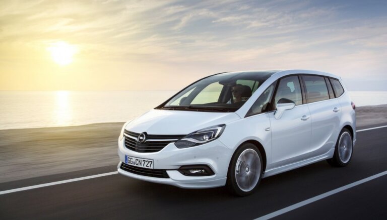 'Opel' modernizējis 'Zafira' modeli