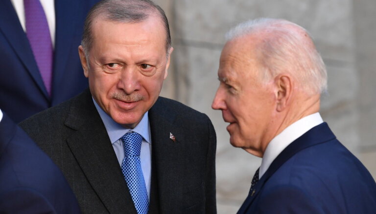 Байден обсудил с Эрдоганом поставки F-16 и вступление Швеции в НАТО