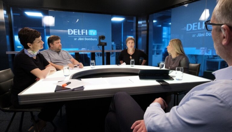 'Delfi TV ar Jāni Domburu' diskusija – sociālā aizsardzība kā drošības sajūta. Pilns ieraksts