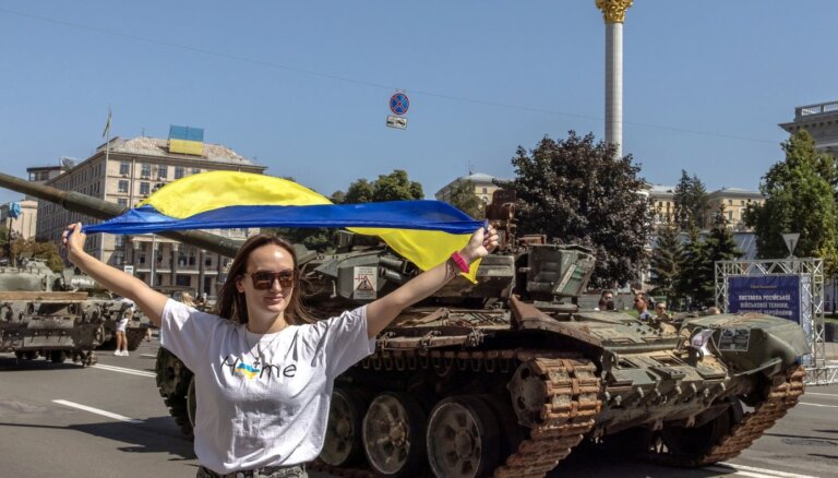 Sabiedroto atbalsts Ukrainai lielā mērā noteiks kara rezultātu, pauž Nausēda