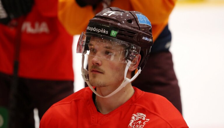 Игроки НХЛ Балцерс и Мерзликин не помогут сборной Латвии на чемпионате мира в Риге
