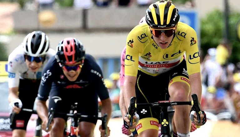 Sporta zinātne: cik 'bigmakus' kalorijās nodedzina 'Tour de France' uzvarētājs